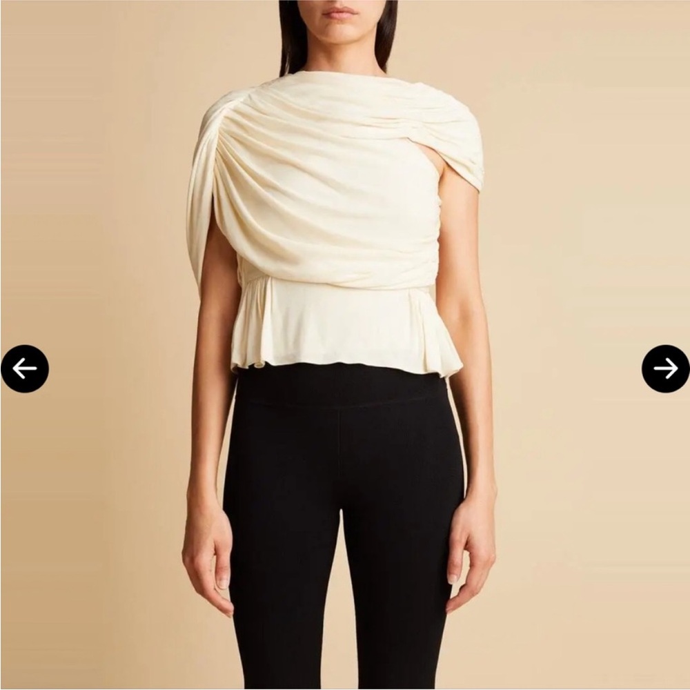 ISO KHAITE Lolo Cream Blouse